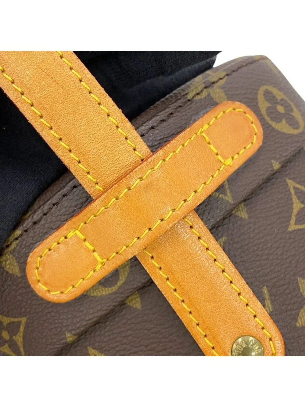 Louis Vuitton Monogram Brown Tool Case Container Handbag